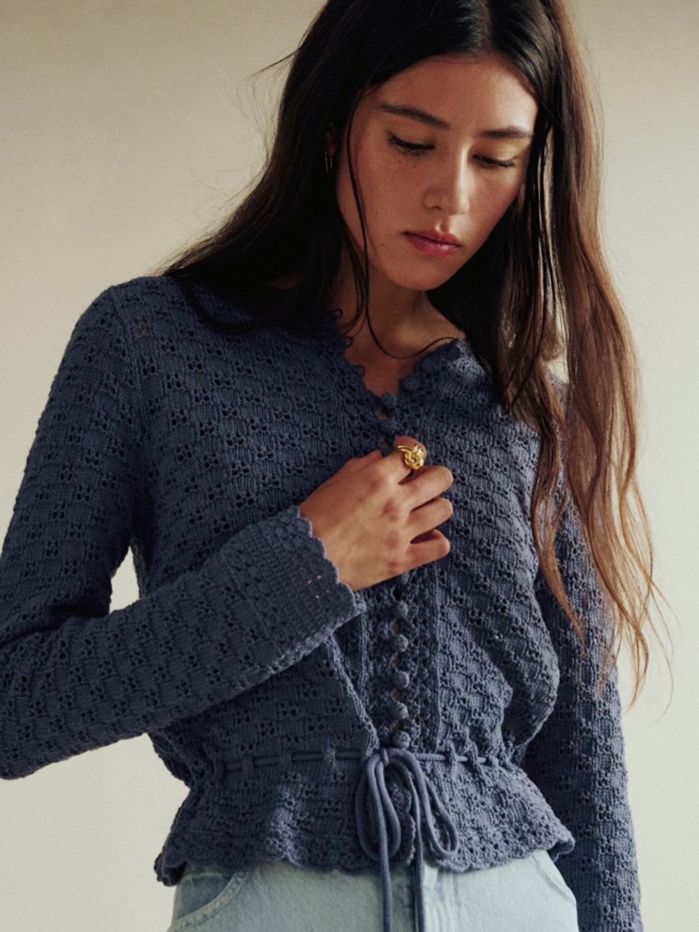 Sezane Martie Cardigan Size L